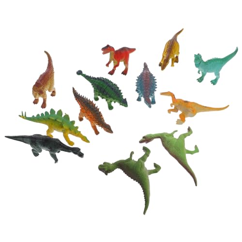 Mikinona Simulierte Dinosaurier Figuren Langlebiges Pädagogisches Realistische Modelle für Schreibtisch Dekoration Lernspielzeug für Jungen und Mädchen von Mikinona