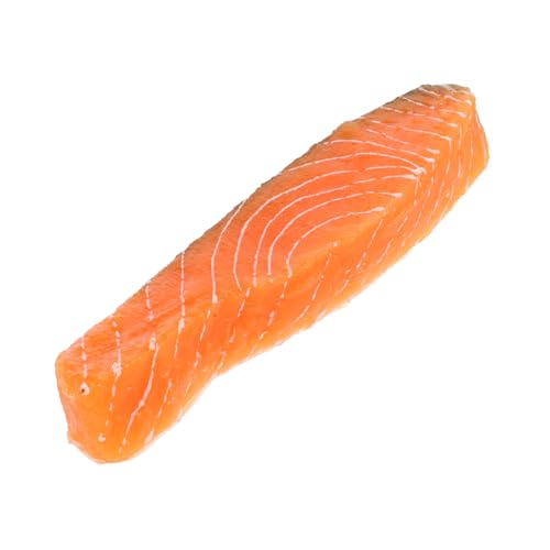 Mikinona Simuliertes Lachsmodell Simulationslebensmittel Realistisches Kunstlebensmittel Japanisches Sushi Modell Künstliche Lachssimulation Lachsmodelle Lachslebensmittelmodell von Mikinona
