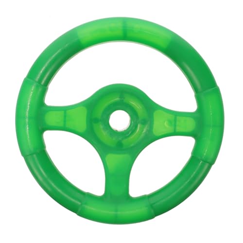 Mikinona Spielzeuglenkrad aus Ungiftigem Kunststoff Interaktives Auto Lenkrad für Fahrzeugsimulation Zubehör für Bumpercars Geburtstagsgeschenk für Mädchen und Jungen Grün Mikinona Spielzeuglenkrad aus Ungiftigem Kunststoff Interaktives Auto Lenkrad für Fahrzeugsimulation Zubehör für Bumpercars Geburtstagsgeschenk für Mädchen und Jungen Grün von Mikinona