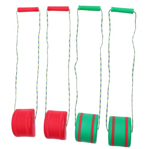 Mikinona Stelzen Bunte Balanciersteine mit Rutschfestem Design zur Koordinations und Gleichgewichtsförderung Sensorisches Outdoor für Ab Jahren Zufällige Farbe Zufällige Farbe von Mikinona