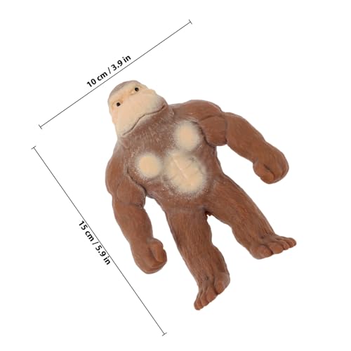 Mikinona Stressabbau Gorilla Cartoon Figur Squeeze Toy mit Langsamer Rückfederung Lustiges Weiches Quetschspielzeug für Büro Schule Party und Stressreduktion Mikinona Stressabbau Gorilla Cartoon Figur Squeeze Toy mit Langsamer Rückfederung Lustiges Weiches Quetschspielzeug für Büro Schule Party und Stressreduktion von Mikinona