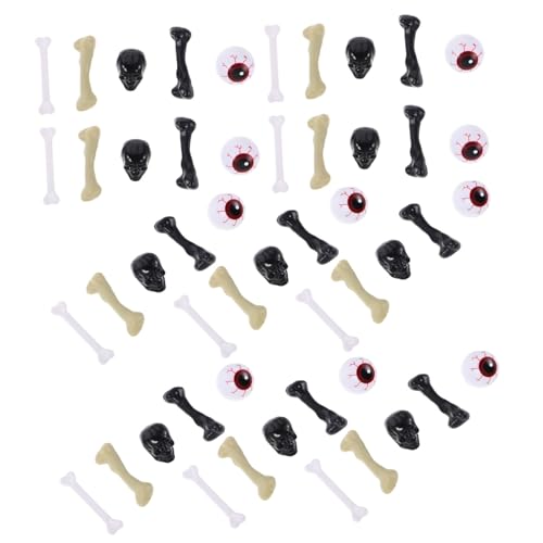 Mikinona Teiliges Halloween Deko mit Realistischen Kunststoff-Augen Blutigen Eyeballs Schädeln Hohl und Leicht für Halloween Party Grusel-Dekoration zu Hause und Bar Mikinona Teiliges Halloween Deko mit Realistischen Kunststoff-Augen Blutigen Eyeballs Schädeln Hohl und Leicht für Halloween Party Grusel-Dekoration zu Hause und Bar von Mikinona