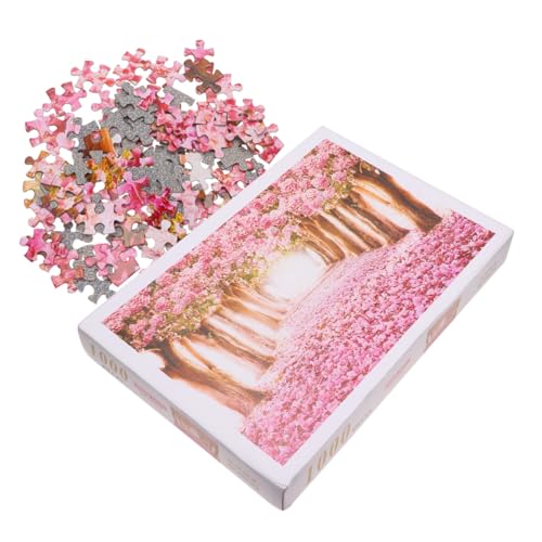 Mikinona Teiliges Kirschblüten Puzzle Erwachsene Präziser Schnitt Farbgenaues Ölgemälde Motiv Entspannendes Puzzle Spiel von Mikinona