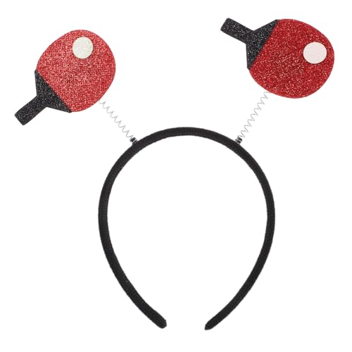Mikinona Tennis Haarreifen mit Tischtennisball Dekoration Sport Stirnband für Damen für Partys Tanz und Fotografie Vielseitiges Accessoire für Festivals und Events Mikinona Tennis Haarreifen mit Tischtennisball Dekoration Sport Stirnband für Damen für Partys Tanz und Fotografie Vielseitiges Accessoire für Festivals und Events von Mikinona