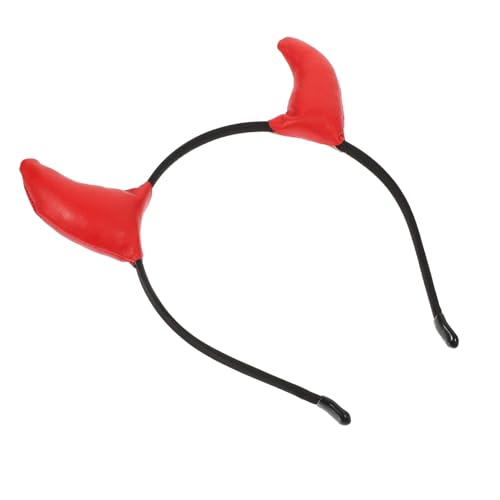 Mikinona Teufelshörner Haarreif aus Umweltfreundlichem Rotes Stirnband für Halloween Kostüm Bequemes Auffälliges Accessoire für Party Karneval und Kinderfest Mikinona Teufelshörner Haarreif aus Umweltfreundlichem Rotes Stirnband für Halloween Kostüm Bequemes Auffälliges Accessoire für Party Karneval und Kinderfest von Mikinona