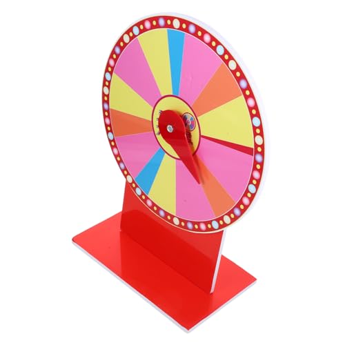 Mikinona Tisch drehspiel mit selbstgestaltbarem PVC Preisrad langlebig aus Metall vielseitig für Partyspiele Messen Karneval und Familienaktivitäten farbige LED Beleuchtung Mikinona Tisch drehspiel mit selbstgestaltbarem PVC Preisrad langlebig aus Metall vielseitig für Partyspiele Messen Karneval und Familienaktivitäten farbige LED Beleuchtung von Mikinona