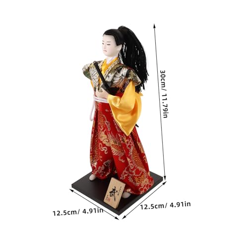 Mikinona Traditionelle Japanische Samurai Puppe Kunstvoll Handgefertigt Detaillierte Dekoration für Japanische Raumgestaltung Heimdeko für Japanischen Stil Mikinona Traditionelle Japanische Samurai Puppe Kunstvoll Handgefertigt Detaillierte Dekoration für Japanische Raumgestaltung Heimdeko für Japanischen Stil von Mikinona
