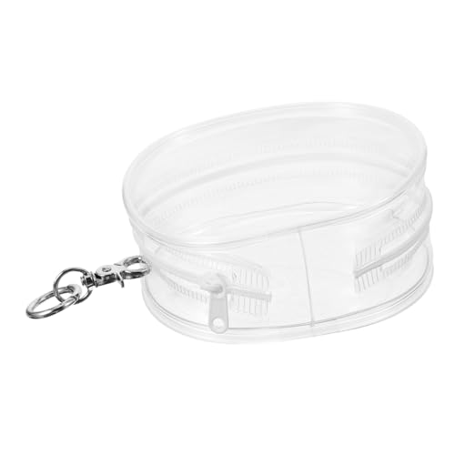 Mikinona Tragbare Puppentasche PVC Transparent Wasserabweisend Strapazierfähig für Puppenaufbewahrung für Reisen Schule und Alltag Leicht und Kompakt von Mikinona