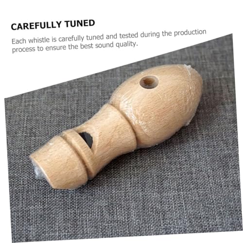 Mikinona Trillerpfeife aus Holz für Tragbares Verschleißfestes Musikspielzeug Niedliche Kinderpfeife zur Musikalitätsförderung Sicher und Langlebig Geeignet für Jungen und Mädchen Mikinona Trillerpfeife aus Holz für Tragbares Verschleißfestes Musikspielzeug Niedliche Kinderpfeife zur Musikalitätsförderung Sicher und Langlebig Geeignet für Jungen und Mädchen von Mikinona