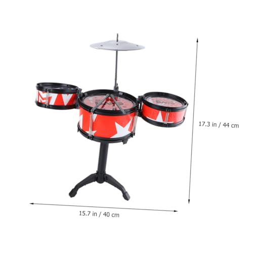 Mikinona Trommelspielzeug Langlebiges Musikinstrument aus Hochwertigem Kunststoff Fördert Kreativität Hand Auge koordination und Frühe Bildung für Mädchen und Jungen Einfach zu Montieren Mikinona Trommelspielzeug Langlebiges Musikinstrument aus Hochwertigem Kunststoff Fördert Kreativität Hand Auge koordination und Frühe Bildung für Mädchen und Jungen Einfach zu Montieren von Mikinona