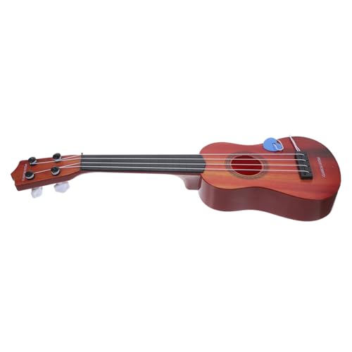 Mikinona Ukulele Barock Perlmutt Kaffee Gitarreninstrument für Anfänger Sicherer Musikinstrument für Jungen Mädchen Ab Jahren von Mikinona