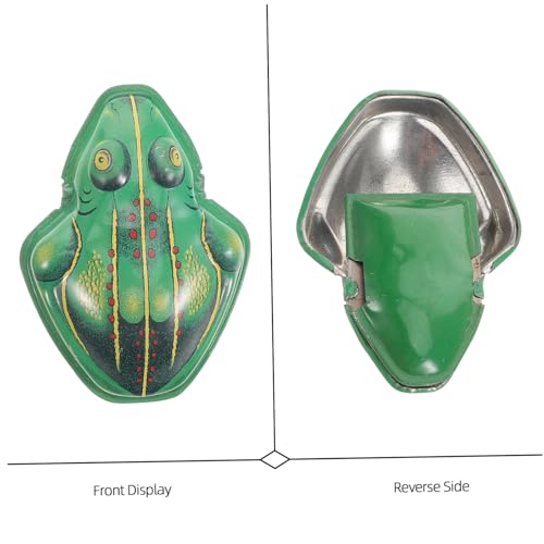 Mikinona Vintage Retro Tin Toy mit Cicada und Frosch Kleine Miniatur Tierfiguren aus Detailreiche Nostalgie Spielzeuge Dekoratives Sammlerobjekt für Zuhause und Büro von Mikinona