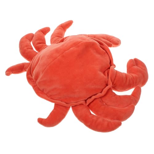 Mikinona Weiche Krabben Handpuppe aus Plüsch für Erwachsene Fördert Motorik Kommunikation und Fantasievolles Rollenspiel Waschbar für Eltern Junge Mädchen Interaktion Mikinona Weiche Krabben Handpuppe aus Plüsch für Erwachsene Fördert Motorik Kommunikation und Fantasievolles Rollenspiel Waschbar für Eltern Junge Mädchen Interaktion von Mikinona