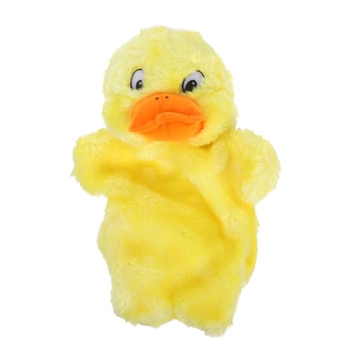 Mikinona Weiche Plüsch Handpuppe Ente für Lustiges Interaktives Sicherer für Rollenspiele und Geschichtenerzählen Fördert Kreativität und Eltern Junge Mädchen interaktion von Mikinona