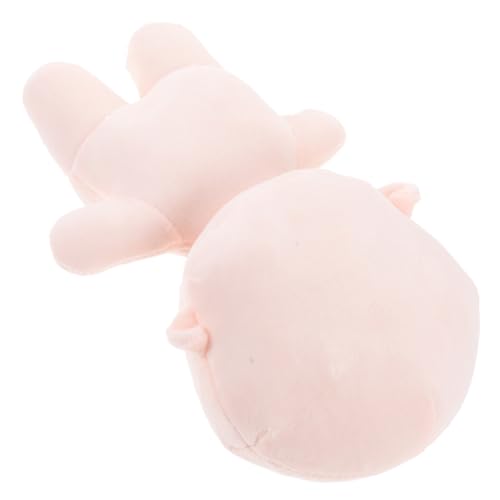 Mikinona Weiche Schmuse Puppe ohne Skelett Glatte Oberfläche Verschleißfestes DIY Niedliche Blanko Puppe zum Basteln und Gestalten Mikinona Weiche Schmuse Puppe ohne Skelett Glatte Oberfläche Verschleißfestes DIY Niedliche Blanko Puppe zum Basteln und Gestalten von Mikinona