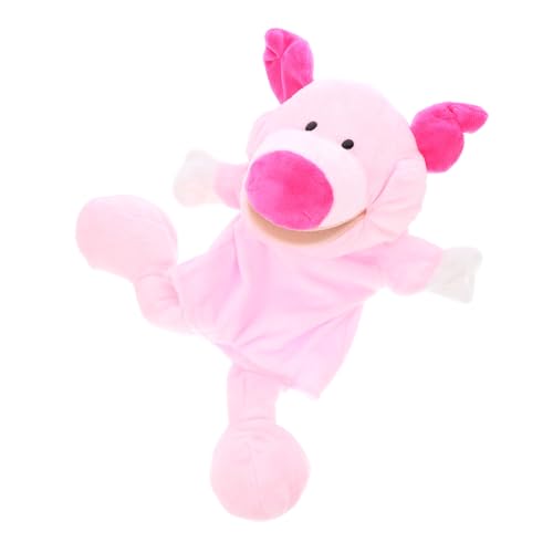 Mikinona Weiche Schwein Handpuppe Plüsch Tierfigur Interaktives für Geschichtenerzählen und Kreatives Lernen für Vorschulkinder von Mikinona
