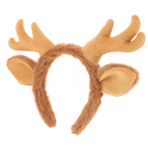 Mikinona Weihnachtselkkopf Hoop Weihnachtsstirnband für frauen Ding realistisch süße Stirnbänder haarschmuck Prinzessinnenkostüm für Damen Hirschgeweih Stirnband für Erwachsene Plüsch Khaki Mikinona Weihnachtselkkopf Hoop Weihnachtsstirnband für frauen Ding realistisch süße Stirnbänder haarschmuck Prinzessinnenkostüm für Damen Hirschgeweih Stirnband für Erwachsene Plüsch Khaki von Mikinona