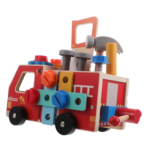 Mikinona Werkzeugspielzeug aus Holz mit Schrauben und Muttern Pädagogisches Montessori Lernspielzeug für Kleinkinder Fördert Feinmotorik und Kreatives Rollenspiel Mikinona Werkzeugspielzeug aus Holz mit Schrauben und Muttern Pädagogisches Montessori Lernspielzeug für Kleinkinder Fördert Feinmotorik und Kreatives Rollenspiel von Mikinona