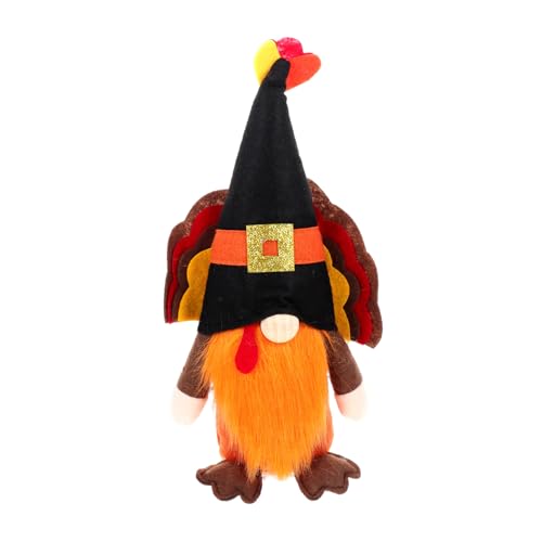 Mikinona Wichtel Puppe Dekorativ Thanksgiving Party Deko Geschenk Hautfreundlich Stilvoll Kreative Elemente Vielseitig für Hochzeit Neujahr Anlass Geeignet von Mikinona