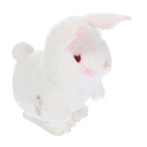 Mikinona Wind up Hase Kleinkinder Aufziehspielzeug Lustiger Springender Kaninchen Osterkorb Füller Geschenk Kleines Plüsch Kuscheltier von Mikinona