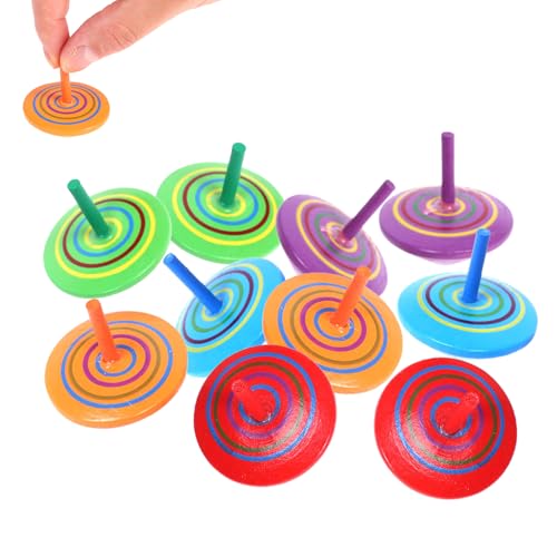 10 Stück Holzkreisel,Kreiselus Holzmit Bunt Gestreift,Holzkreisel für Kinder,Kreisel für Kinder,Spielzeugkreisel Mitgebsel,für Kinder Perfekt als Kindergeschen,Partydekoration Kindergeburtstag 10 Stück Holzkreisel,Kreiselus Holzmit Bunt Gestreift,Holzkreisel für Kinder,Kreisel für Kinder,Spielzeugkreisel Mitgebsel,für Kinder Perfekt als Kindergeschen,Partydekoration Kindergeburtstag von Mikiuly