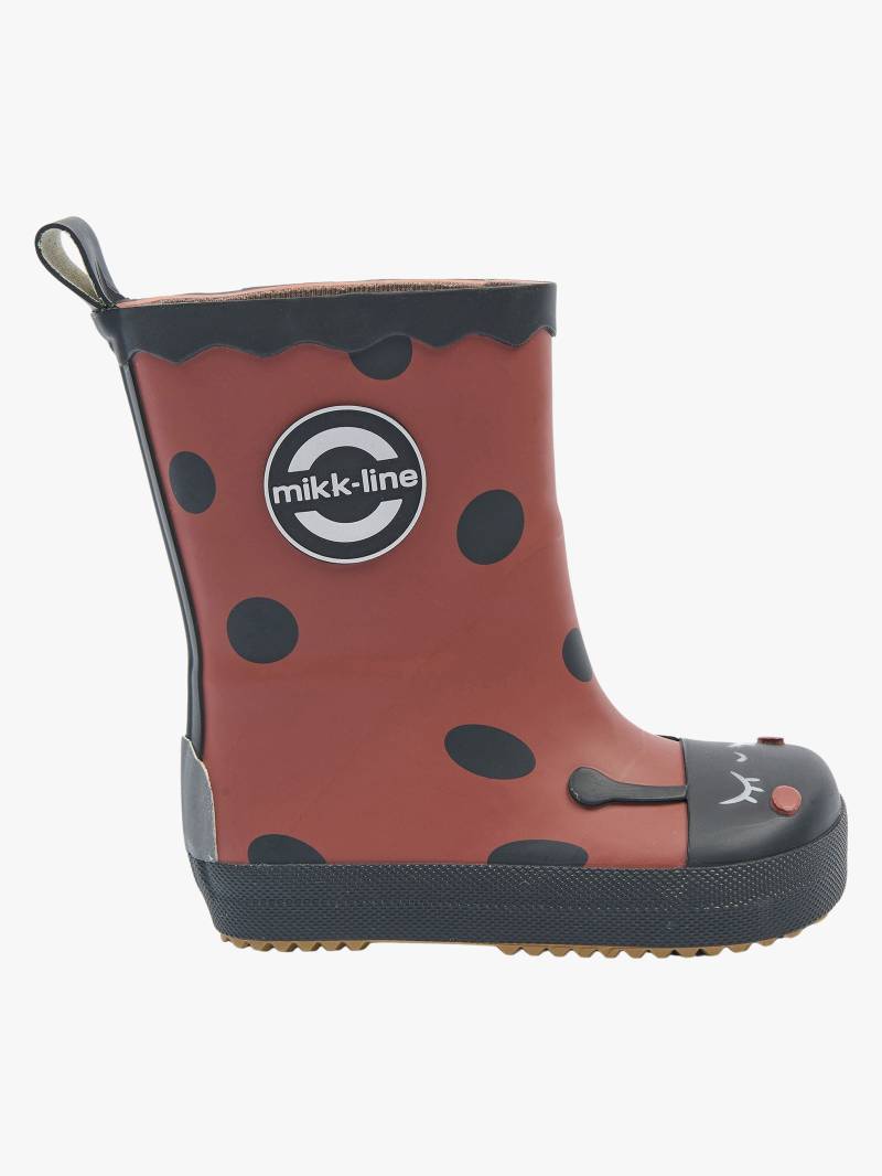Mikk-Line Barefoot Ladybug Gummistiefel, Henna, 22, Kindergummistiefel, Kinderstiefel, Gummistiefel kinder, Kids von Mikk-Line