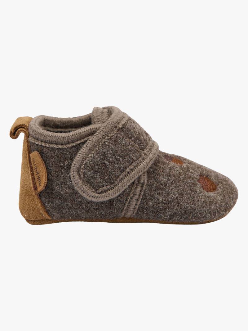 Mikk-Line Hausschuhe aus Wolle mit Stickerei, Acorn, 3-4 Jahre Mikk-Line Hausschuhe aus Wolle mit Stickerei, Acorn, 3-4 Jahre von Mikk-Line