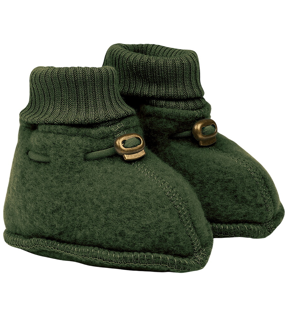 Mikk-Line Krabbelschuhe - Wolle - Kombu Green - Mikk-Line - 86/92 - Krabbelschuhe Mikk-Line Krabbelschuhe - Wolle - Kombu Green - Mikk-Line - 86/92 - Krabbelschuhe von Mikk-Line