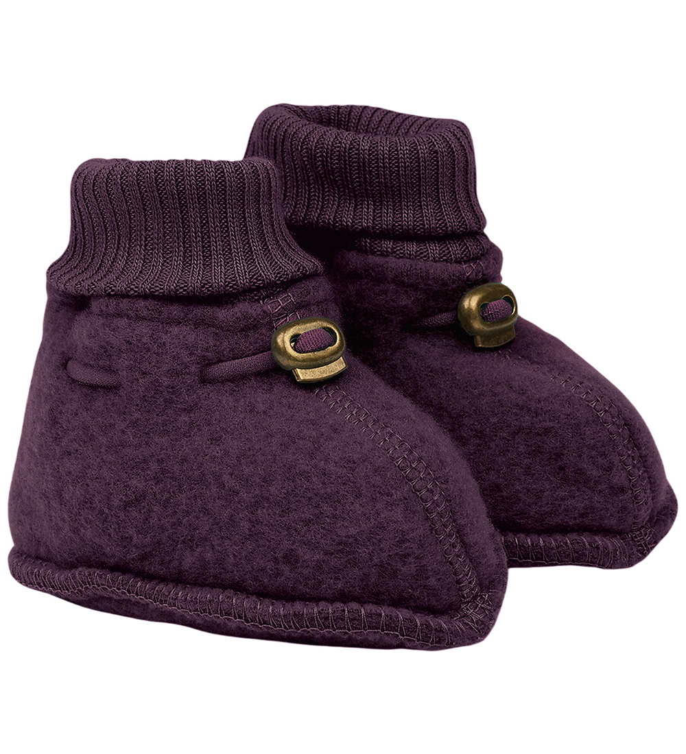 Mikk-Line Krabbelschuhe - Wolle - Plum Perfekt - Mikk-Line - 50/56 - Krabbelschuhe Mikk-Line Krabbelschuhe - Wolle - Plum Perfekt - Mikk-Line - 50/56 - Krabbelschuhe von Mikk-Line