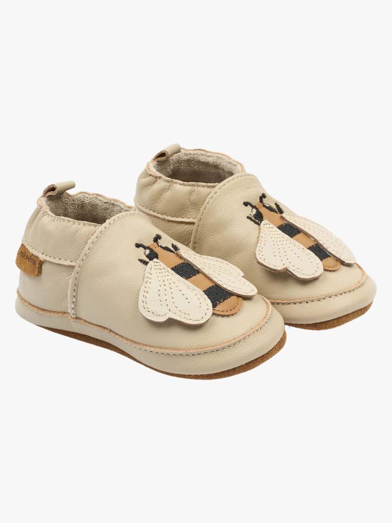 Mikk-Line Leather Hausschuhe, Bees, 18-24 Monate von Mikk-Line