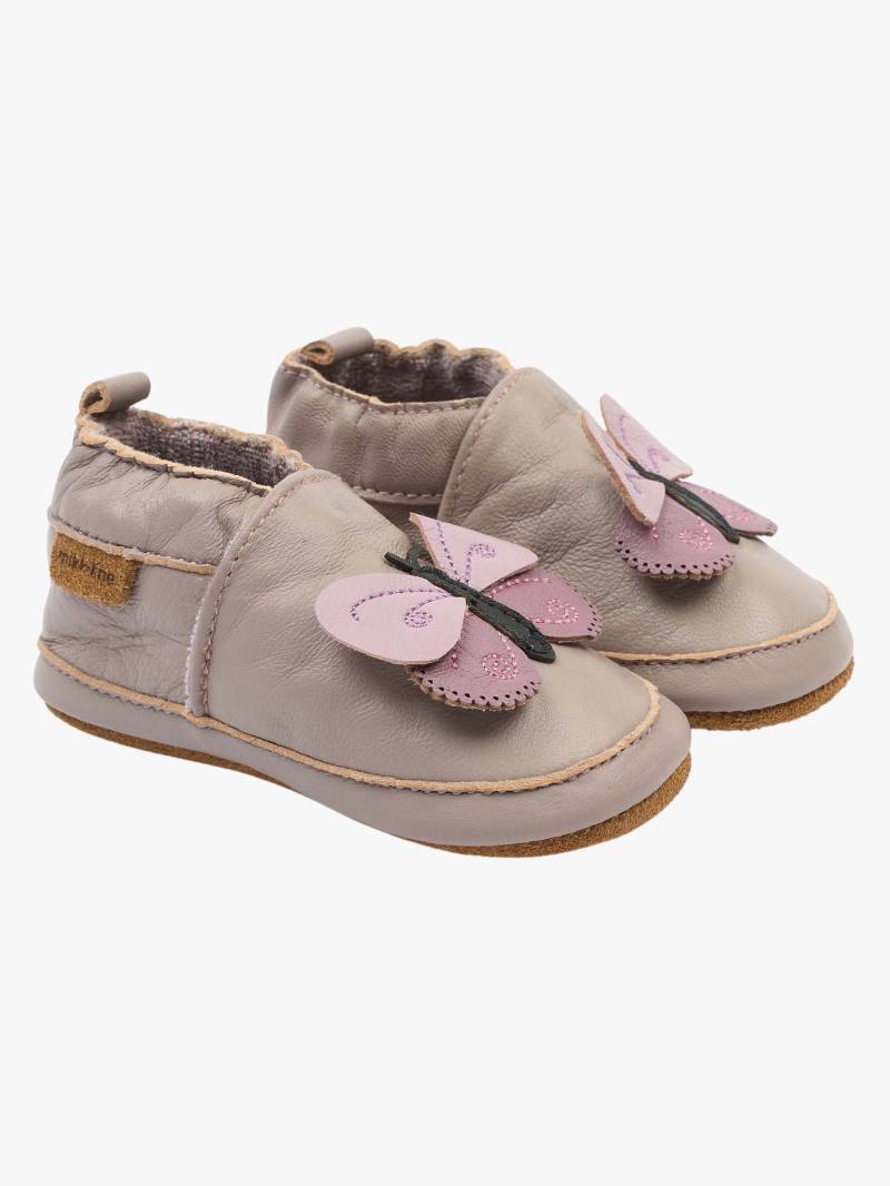 Mikk-Line Leather Hausschuhe, Butterfly, 18-24 Monate von Mikk-Line