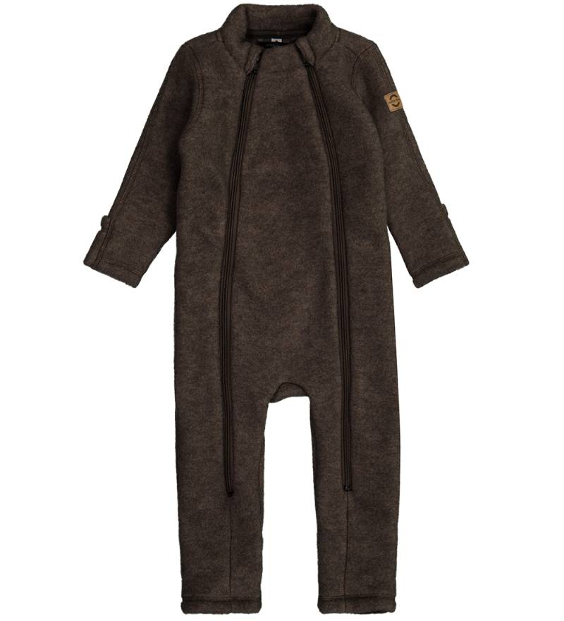 Mikk-Line Overall - Wolle - Dark Brown Melange - Mikk-Line - 74 - Overalls Mikk-Line Overall - Wolle - Dark Brown Melange - Mikk-Line - 74 - Overalls von Mikk-Line