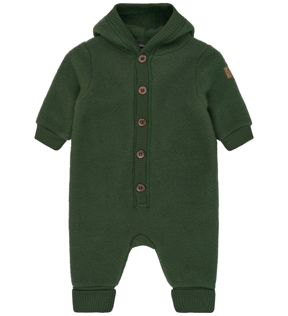 Mikk-Line Overall - Wolle - Kombu Green - Mikk-Line - 2 Jahre (92) - Overalls von Mikk-Line