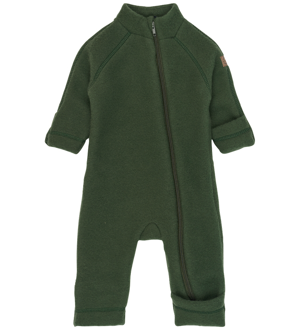 Mikk-Line Overall - Wolle - Kombu Green - Mikk-Line - 2 Jahre (92) - Overalls von Mikk-Line