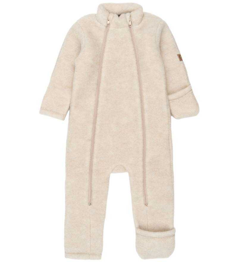 Mikk-Line Overall - Wolle - Melange Offwhite - Mikk-Line - 1 Jahr (80) - Overalls von Mikk-Line