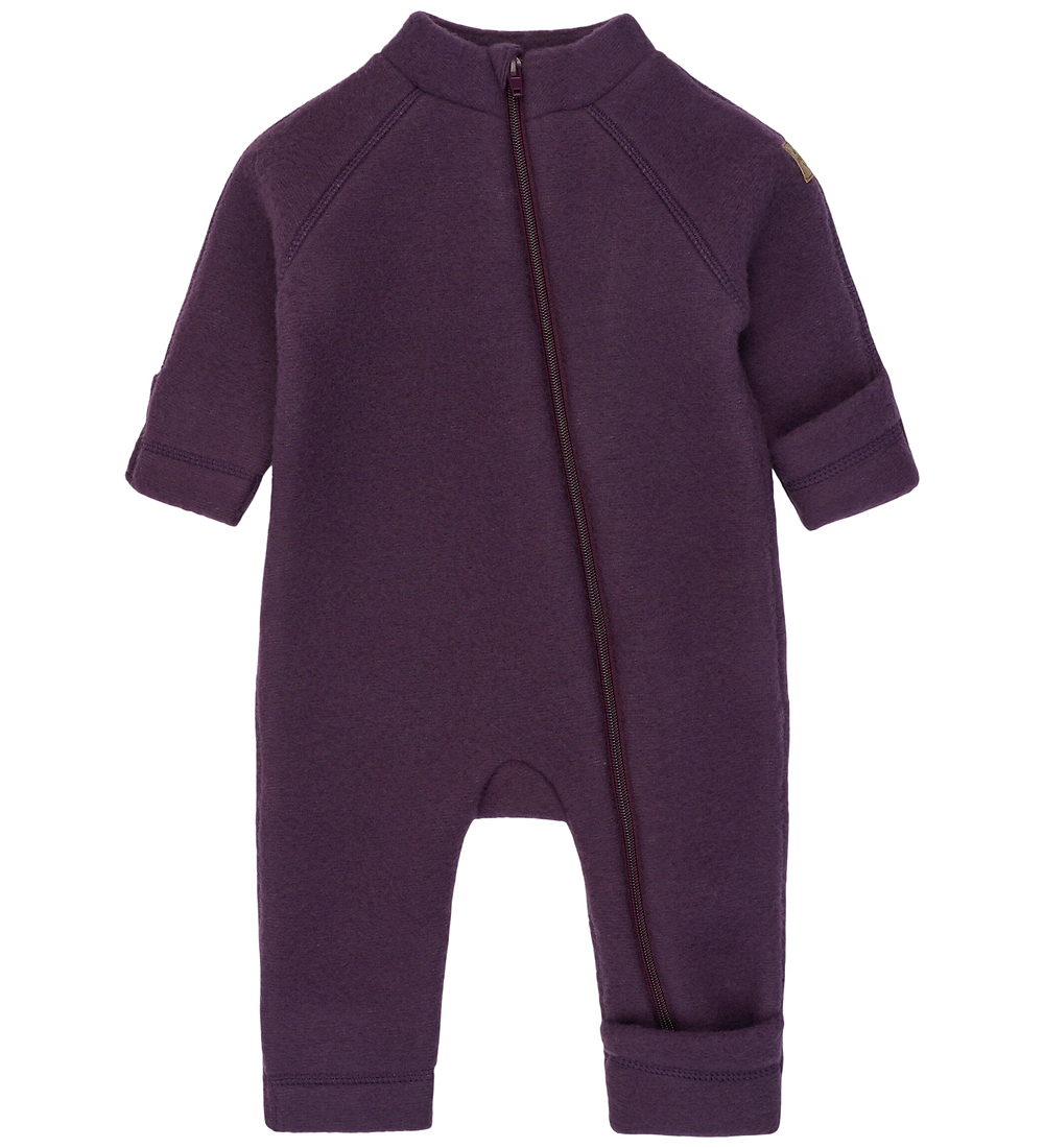 Mikk-Line Overall - Wolle - Plum Perfekt - Mikk-Line - 1½ Jahre (86) - Overalls von Mikk-Line