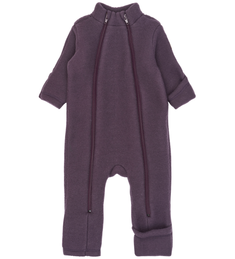 Mikk-Line Overall - Wolle - Plum Perfekt - Mikk-Line - 4 Jahre (104) - Overalls von Mikk-Line