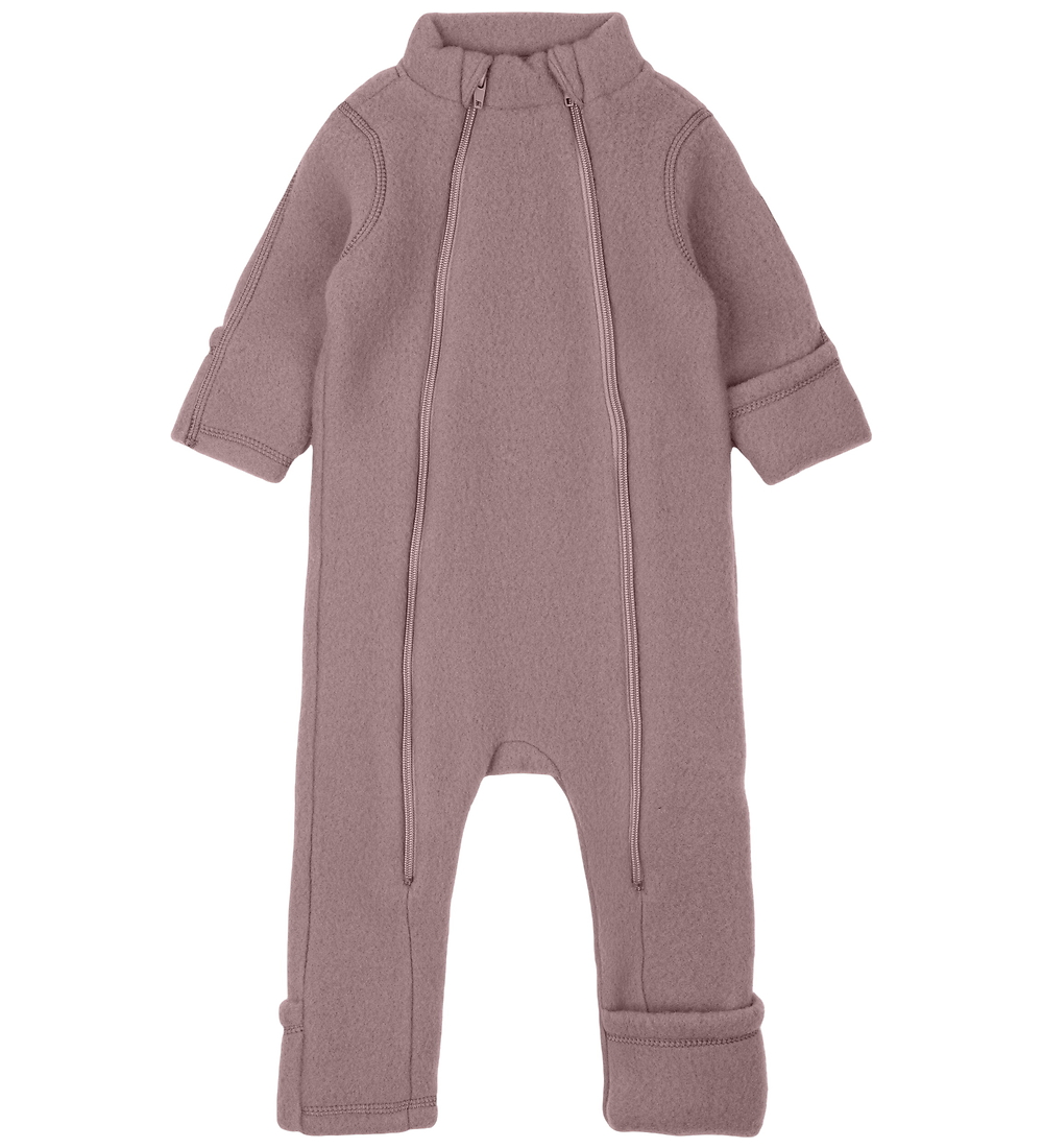 Mikk-Line Overall - Wolle - Twilight Mauve - Mikk-Line - 68 - Overalls von Mikk-Line