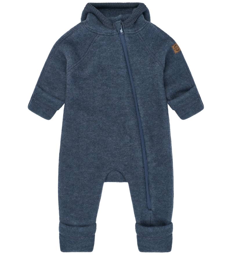 Mikk-Line Overall m. Kapuze - Wolle - Blue Melange - Mikk-Line - 3 Jahre (98) - Overalls von Mikk-Line