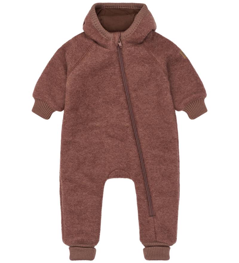 Mikk-Line Overall m. Kapuze - Wolle - Burlwood - Mikk-Line - 1 Jahr (80) - Overalls von Mikk-Line