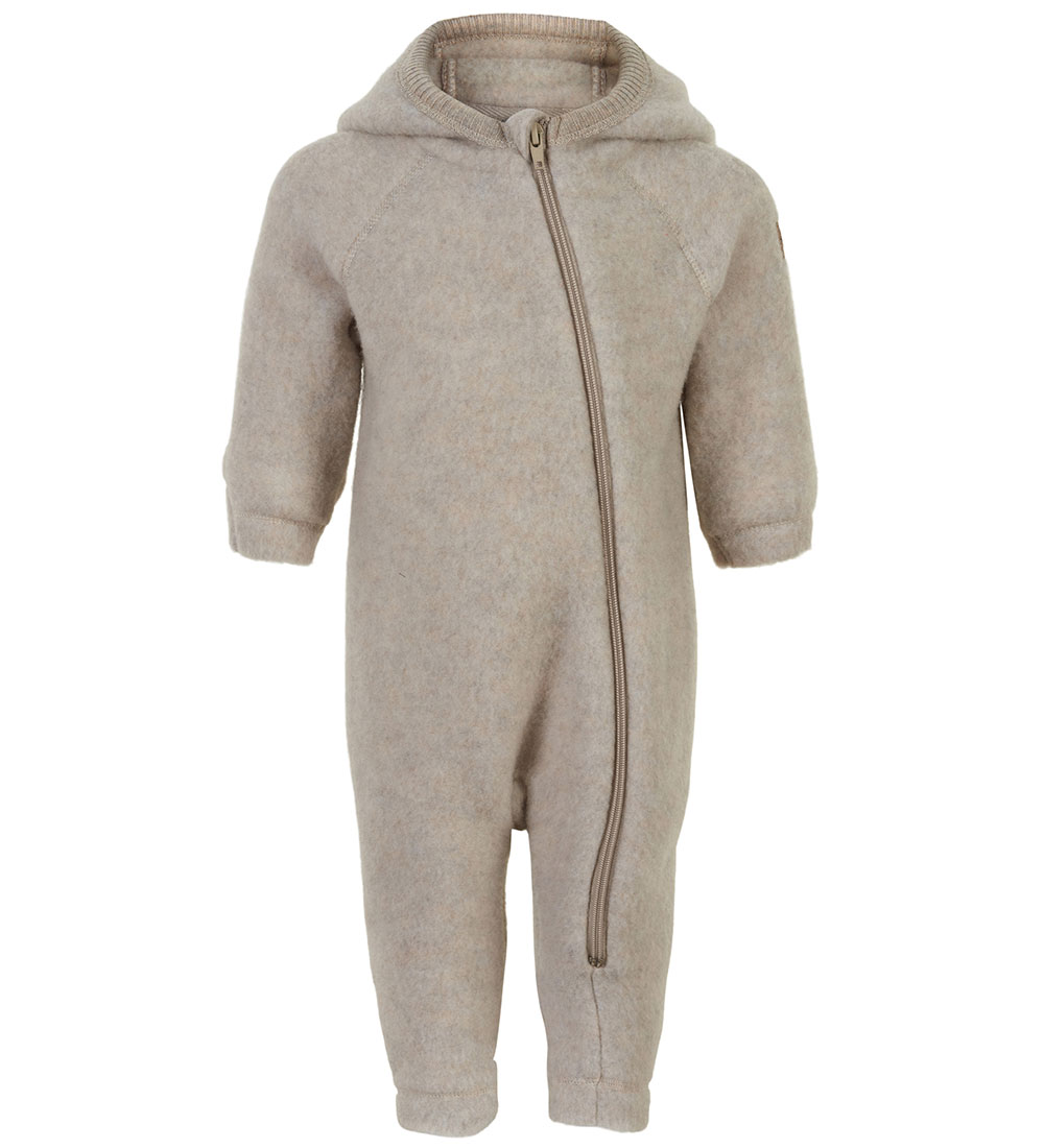 Mikk-Line Overall m. Kapuze - Wolle - Melange Offwhite - Mikk-Line - 56 - Overalls Mikk-Line Overall m. Kapuze - Wolle - Melange Offwhite - Mikk-Line - 56 - Overalls von Mikk-Line