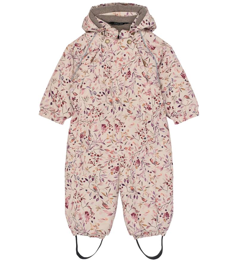 Mikk-Line Schneeanzug - Polyester - Baby - Beeren & Birds AOP - Mikk-Line - 1½ Jahre (86) - Schneeanzüge von Mikk-Line