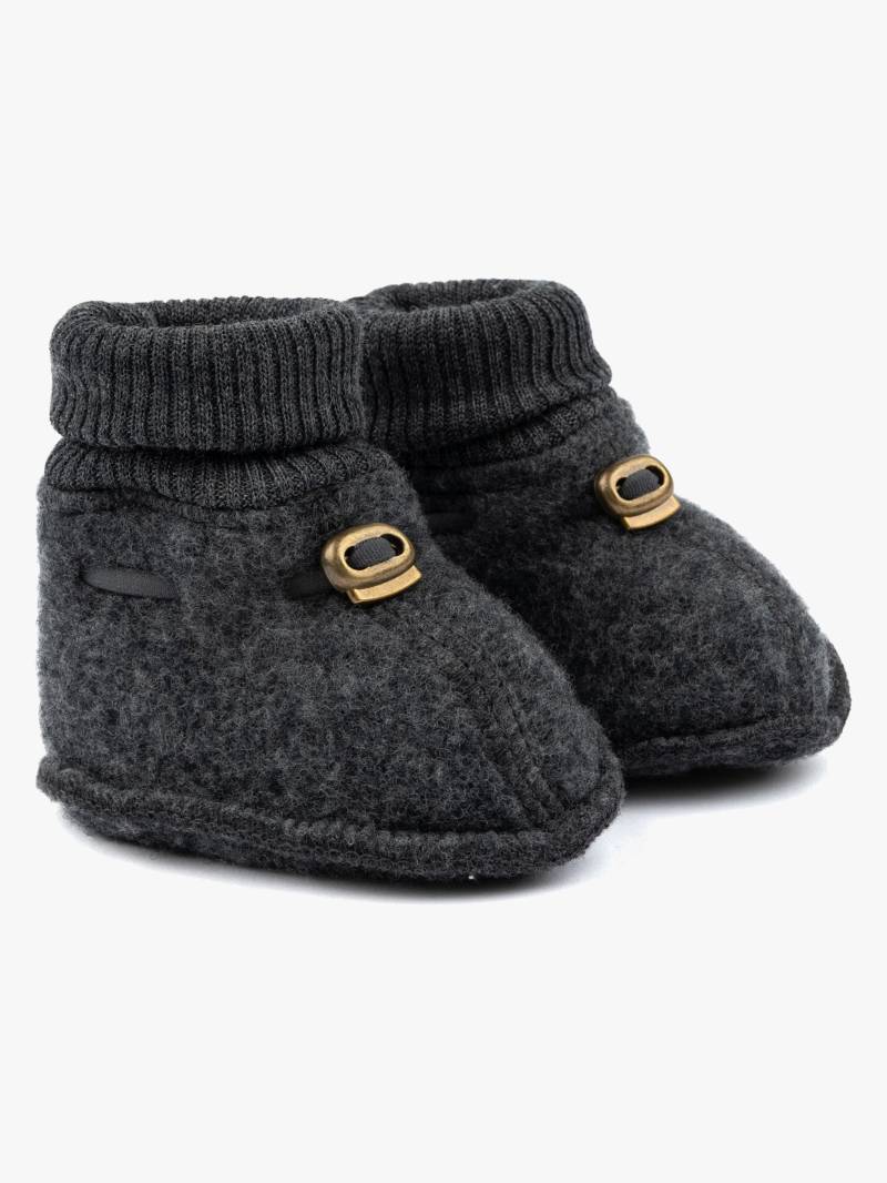 Mikk-Line Überziehschuhe Merinowolle, Anthracite Melange, 50-56 von Mikk-Line