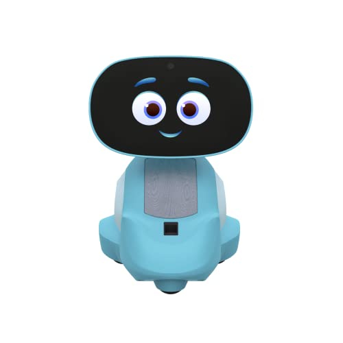 Miko 3: KI-basierter intelligenter Roboter für Kinder | STEM Lern- und Unterrichtsroboter mit Programmier-Apps + Coding apps + Unlimitierten Spielen + programmierbar Blau Miko 3: KI-basierter intelligenter Roboter für Kinder | STEM Lern- und Unterrichtsroboter mit Programmier-Apps + Coding apps + Unlimitierten Spielen + programmierbar Blau von Miko My Companion