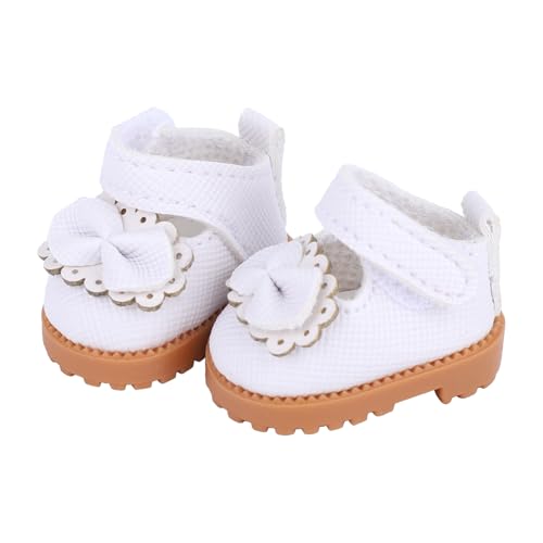 Mikovivi Niedliche Minischuhe für Puppe, Puppenschuhe, Zubehör, stilvolle Outfit-Kleidung für 6,7-Zoll-Puppen Mikovivi Niedliche Minischuhe für Puppe, Puppenschuhe, Zubehör, stilvolle Outfit-Kleidung für 6,7-Zoll-Puppen von Mikovivi