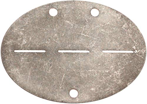 Mil-Tec Erkennungsmarke-16317100 Erkennungsmarke Silber Einheitsgröße von Mil-Tec