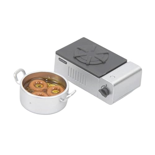 Milageto 1/12 Dollhouse Miniatur Cookware DIY Micro Landscape Gastove Model Simulation Dollhouse Zubehör Küche Dekoration, Donuts Milageto 1/12 Dollhouse Miniatur Cookware DIY Micro Landscape Gastove Model Simulation Dollhouse Zubehör Küche Dekoration, Donuts von Milageto