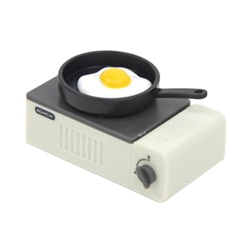 Milageto 1/12 Dollhouse Miniatur Cookware DIY Micro Landscape Gastove Model Simulation Dollhouse Zubehör Küche Dekoration, Ei Braten Milageto 1/12 Dollhouse Miniatur Cookware DIY Micro Landscape Gastove Model Simulation Dollhouse Zubehör Küche Dekoration, Ei Braten von Milageto