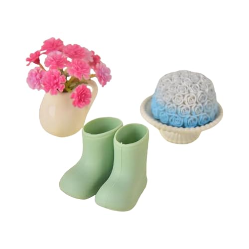 Milageto 1/12 Puppenhauszubehör Miniatur Puppenhaus Spielzeug Dekoration Skulpturen Kindertag DIY Zubehör Regenstiefel Vase Topf, Style A Milageto 1/12 Puppenhauszubehör Miniatur Puppenhaus Spielzeug Dekoration Skulpturen Kindertag DIY Zubehör Regenstiefel Vase Topf, Style A von Milageto