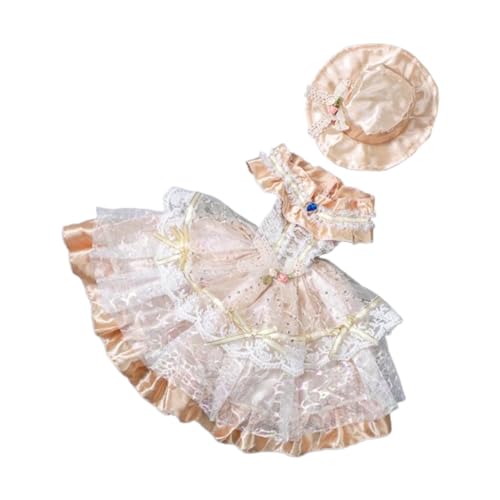 Milageto 1/3 BJD Doll Prinzessin Kleid OUTIT Dull CLOSPLAY Cosply Educational Fashion DIY Accessoires Kostüm Outifit für 60 cm Puppen, Rosa Milageto 1/3 BJD Doll Prinzessin Kleid OUTIT Dull CLOSPLAY Cosply Educational Fashion DIY Accessoires Kostüm Outifit für 60 cm Puppen, Rosa von Milageto